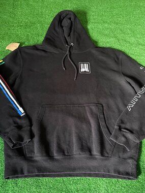 Pentatonix Rainbow & Logo Sweat Pullover Hoodie Fleece Black Size XL